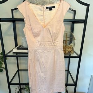 Light Pink French Connection Fitted Dress Size 4